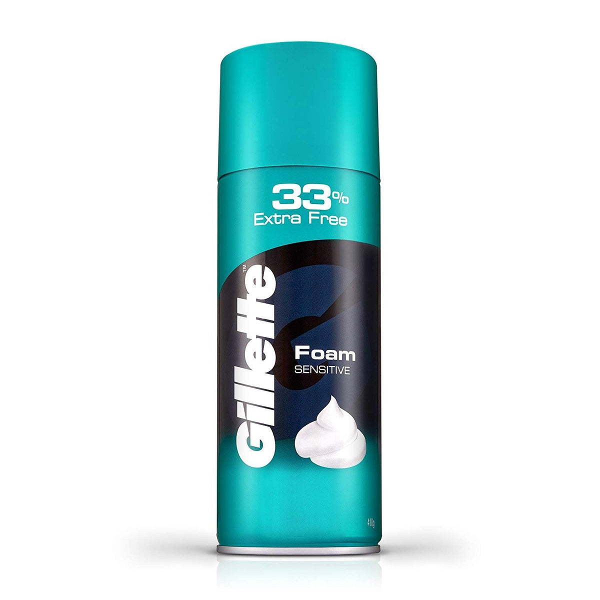 Gillette Classic Sensitive Shave Foam 33% Extra (418gm)