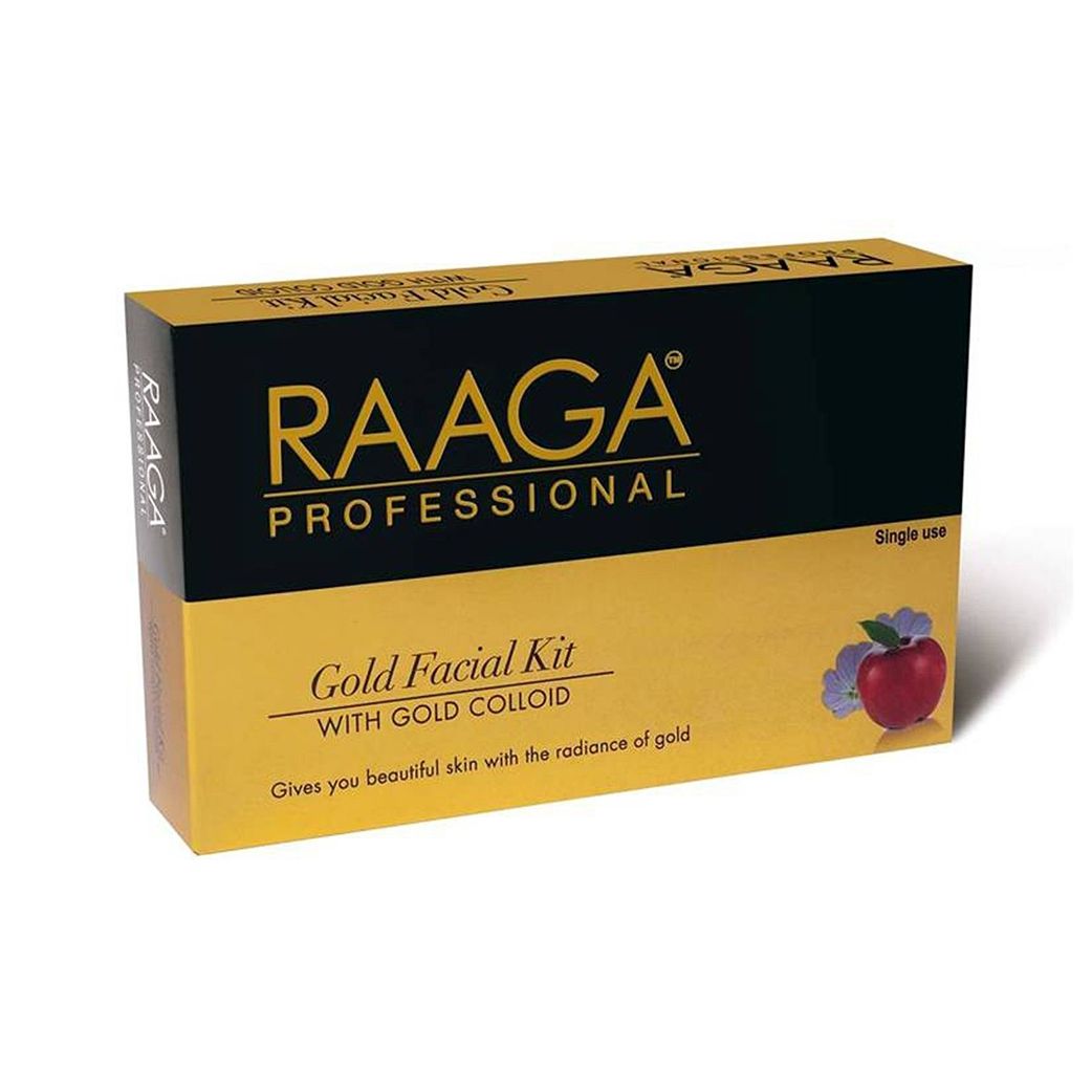 Raaga Professional 7 Step Gold Single Use Facial Kit