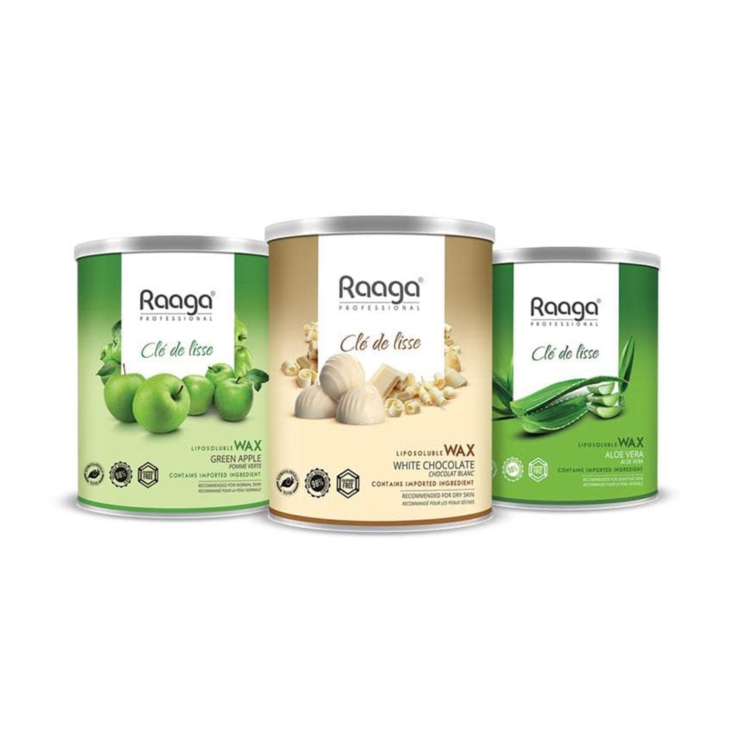 Raaga Professional White Chocolate Liposoluble Wax (800gm)