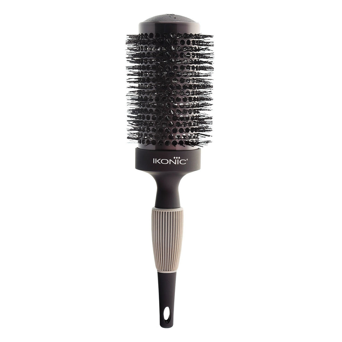 Ikonic Professional Titanium Line Blow Dry Brush - THB 52 (Black & Grey)