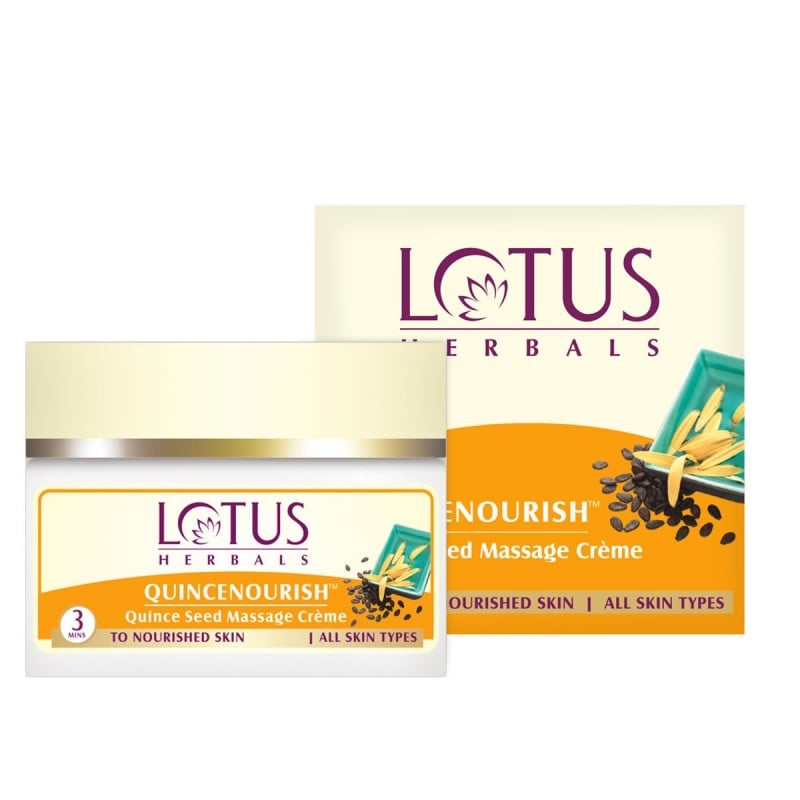 Lotus Herbals QUINCENOURISH Quince Seed Massage Creme (250gm)