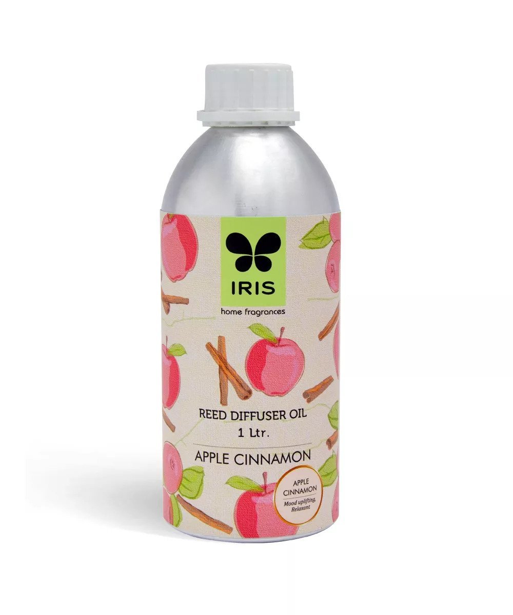 Iris Reed Diffuser Oil Refill - Apple Cinnamon (1000ml)