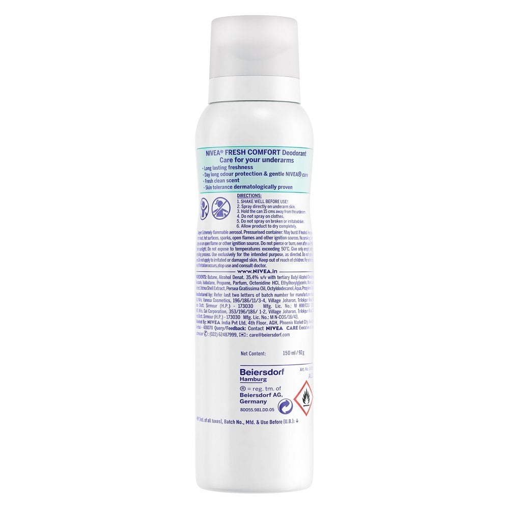 Nivea Fresh Comfort Deodorant for Women (150ml)