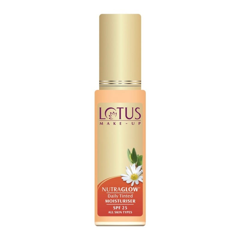 Lotus Herbals Make-up NUTRAGLOW Daily Tinted Face Moisturiser - BRIGHT ANGEL (50ml)