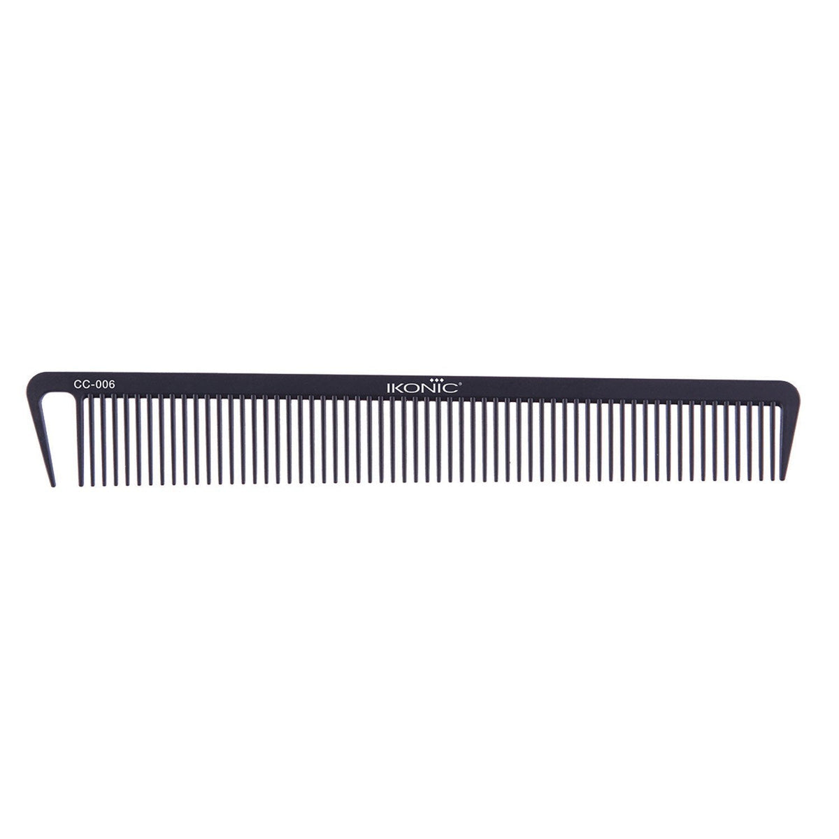 Ikonic Professional Carbon Comb - CC06 (Black)