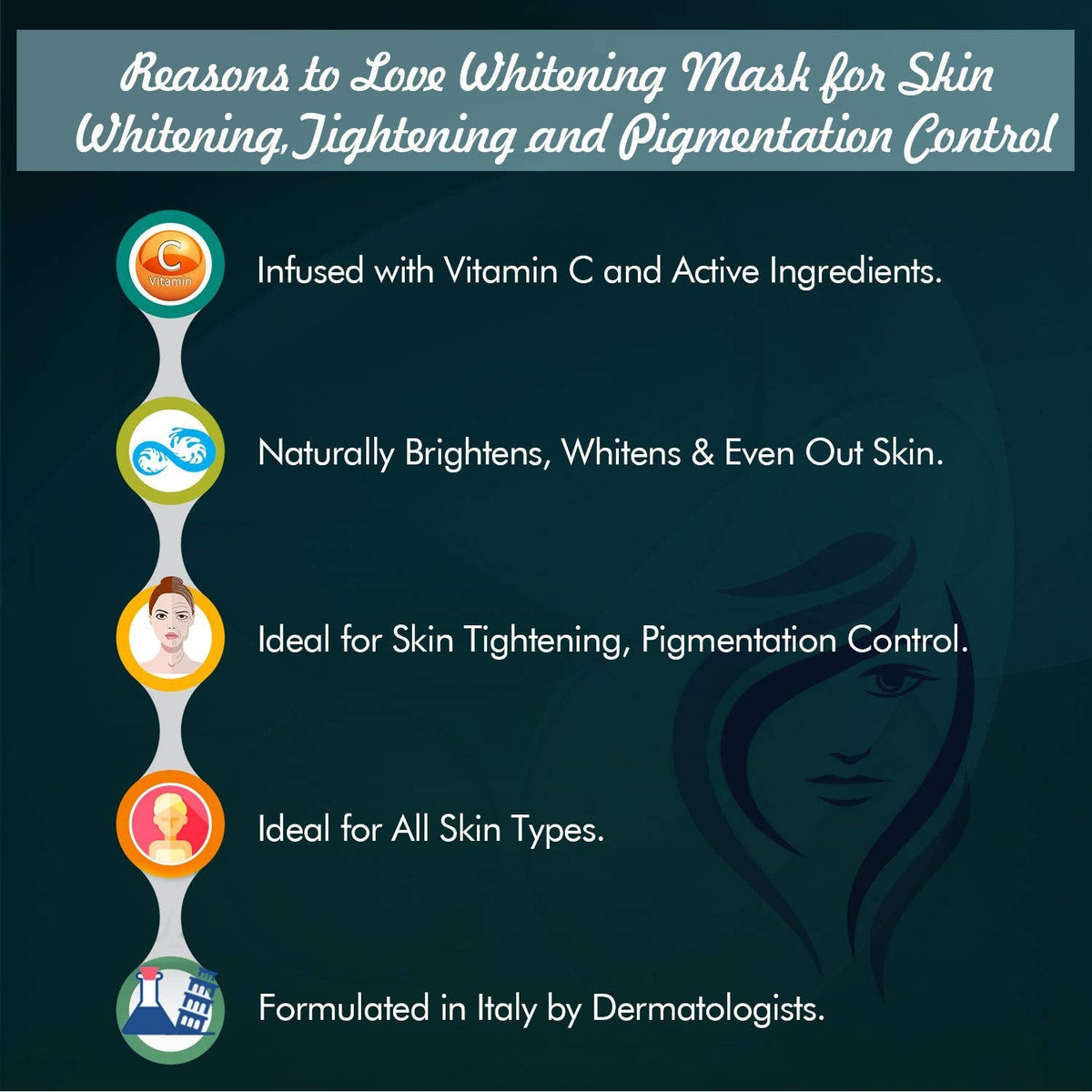 O3+ Whitening Mask Brightining & Whitening (50g)