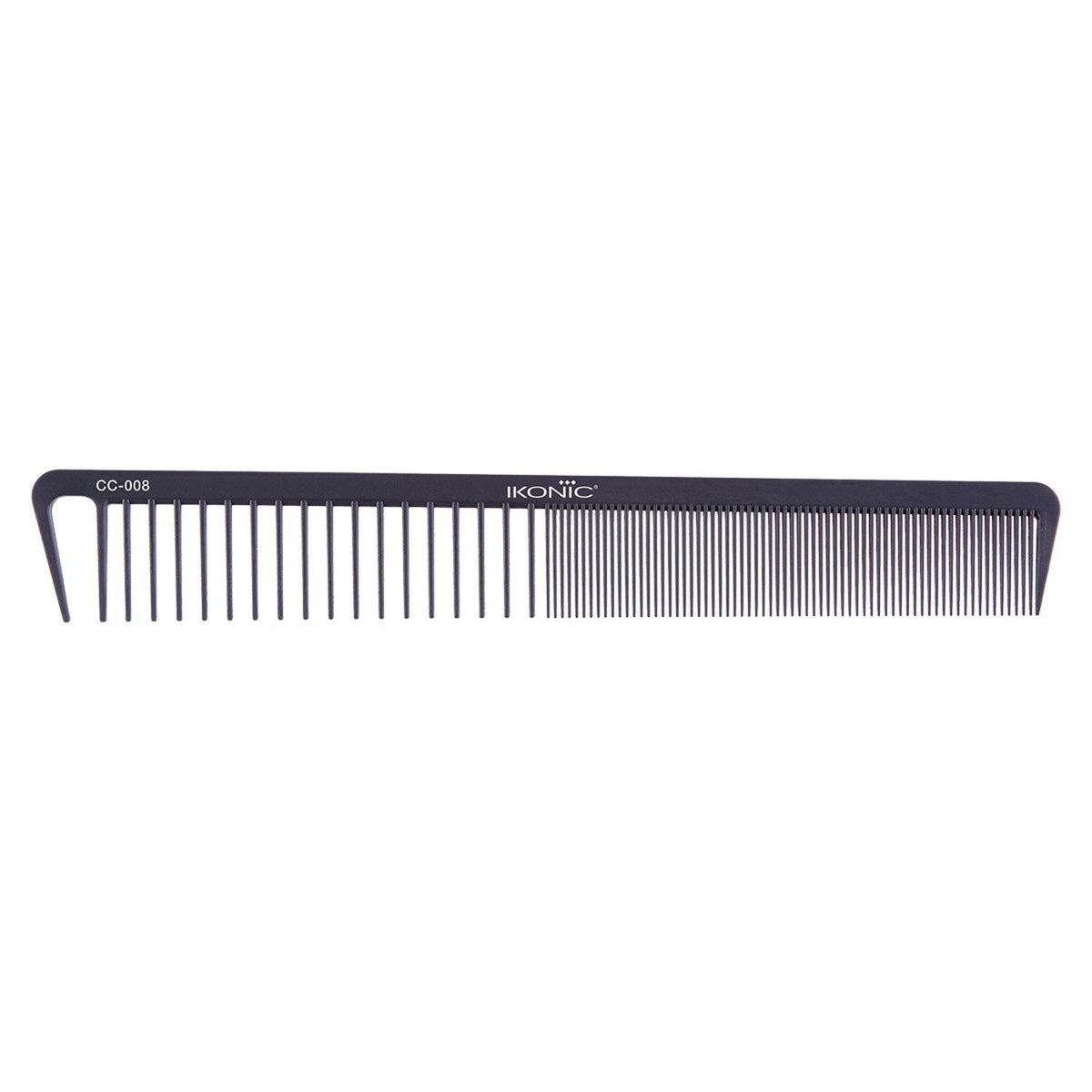 Ikonic Professional Carbon Comb - CC08 (Black)