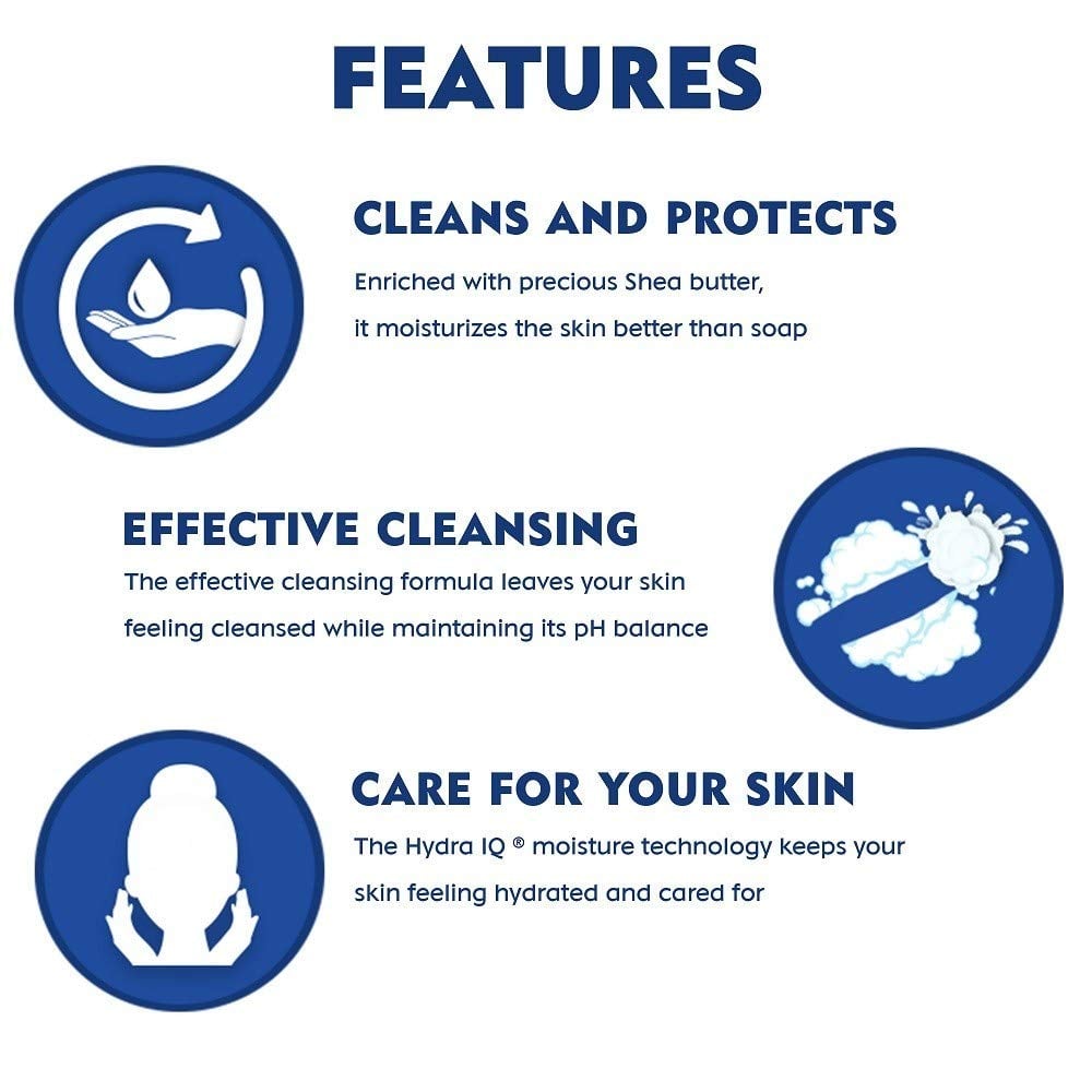 Nivea Creme Smooth Shower Gel (250ml)
