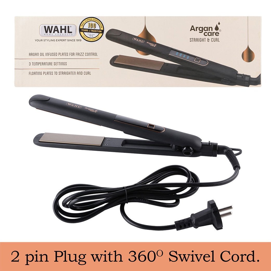 Wahl Argan Care Straight & Curl - Black (WCHS6-1524)