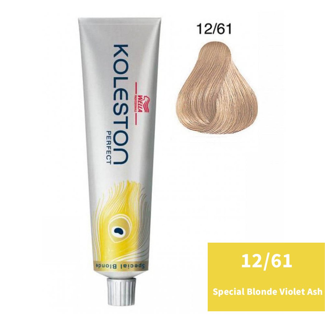 Wella Professionals Koleston Perfect Special Blonde - 12/61 Special Blonde Violet Ash (60gm)