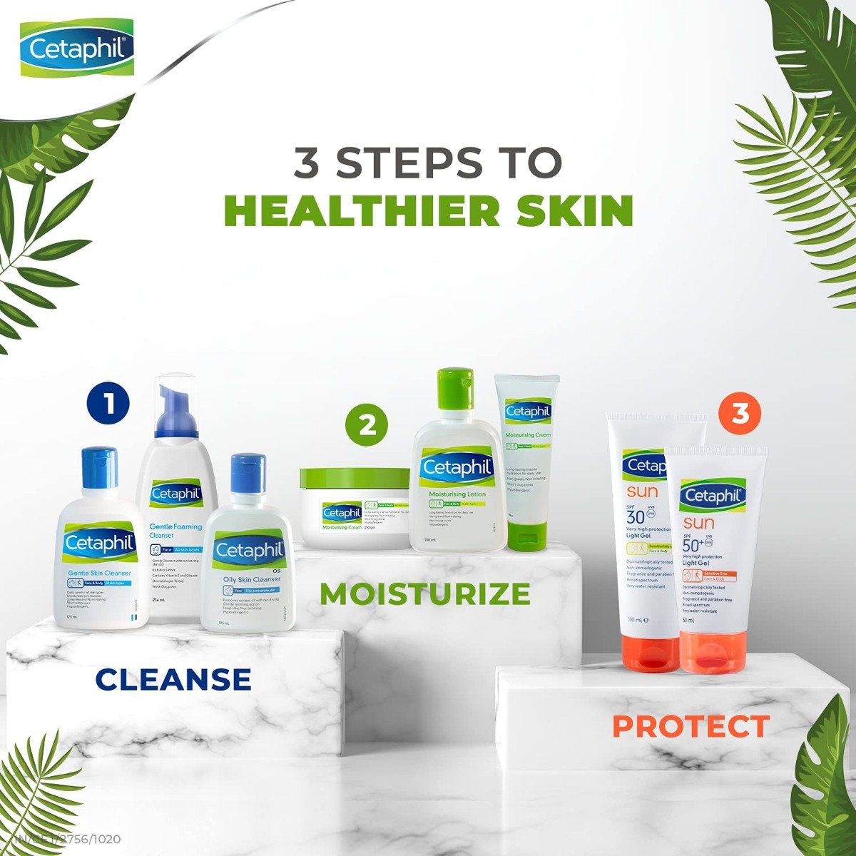 Cetaphil Moisturising Cream for dry to very dry Sensitive skin, Dermatologist Recommended for Face & Body (80gm)