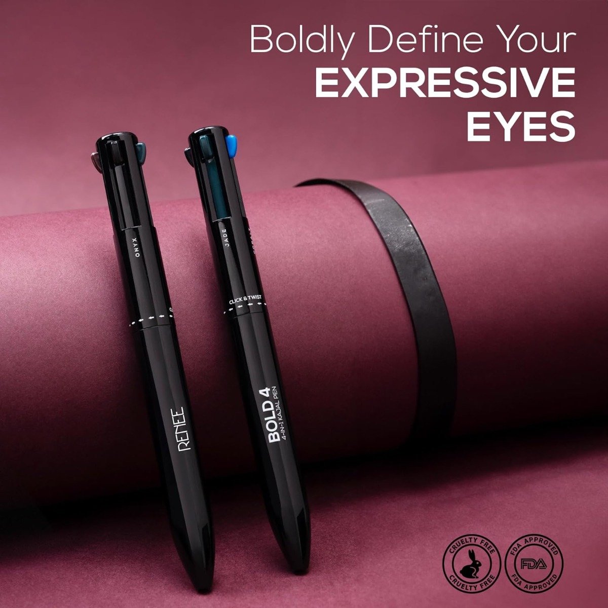 Renee Cosmetics Bold 4 4-In-1 Kajal (0.4gm)