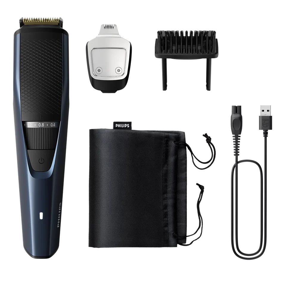 Philips Beard Trimmer With 60 Min Runtime and 20 Length Settings BT3435/15