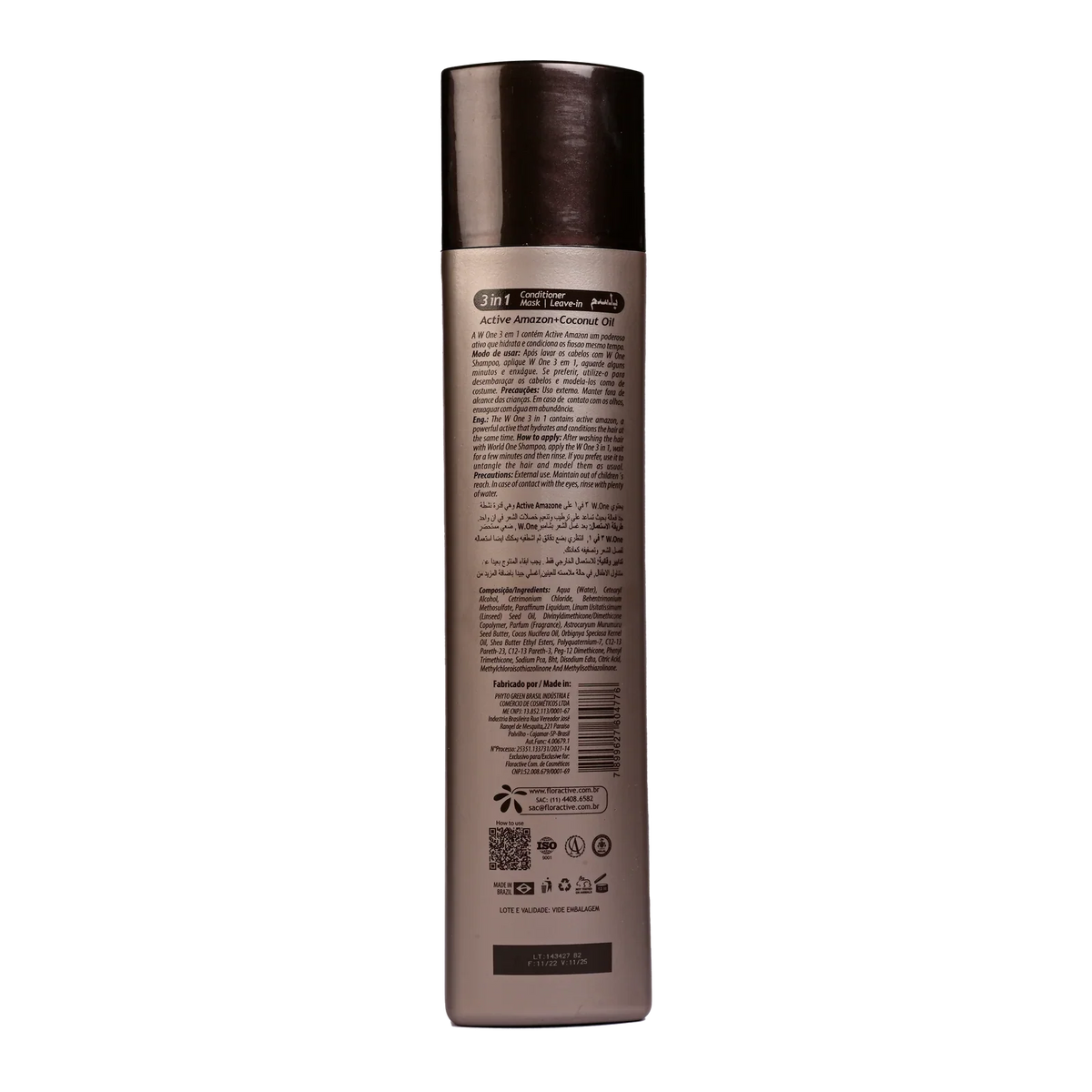 Floractive W One 3 In 1 Conditioner, Mask | Leave-in 3 in 1 (1000ml)