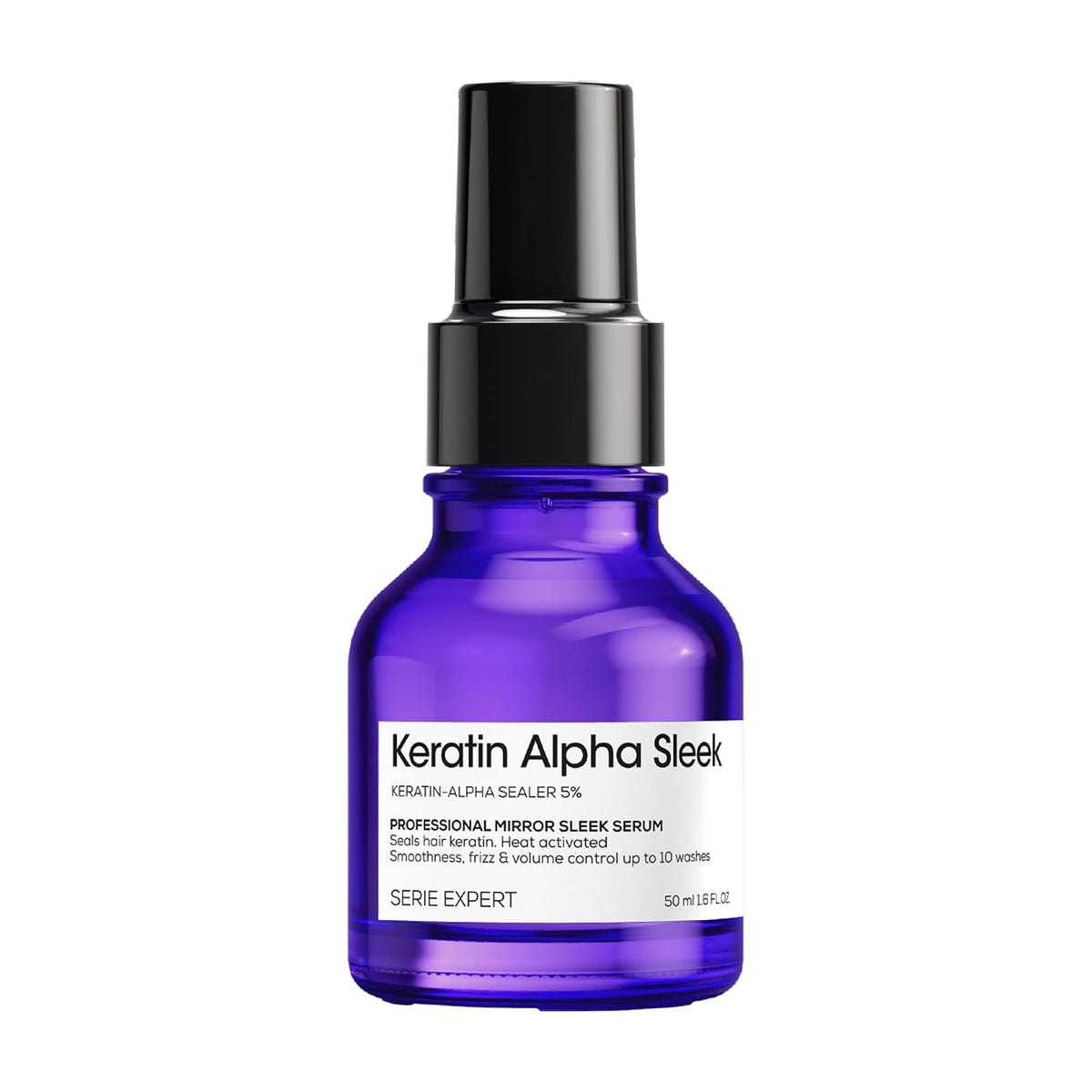 L'Oreal Professionnel Keratin Alpha Sleek Anti- frizz Serum for Glass shine and smoothness (50ml)