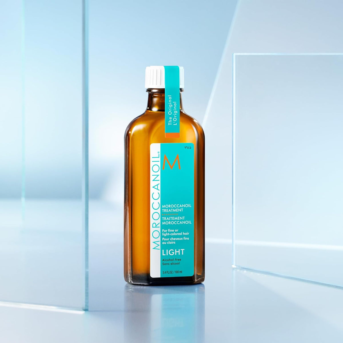 Moroccanoil Treatment Light Hair Oil|Argan Oil|Smooths, Nourishes & Boosts Shine for Fine/Light Hair (100ml)