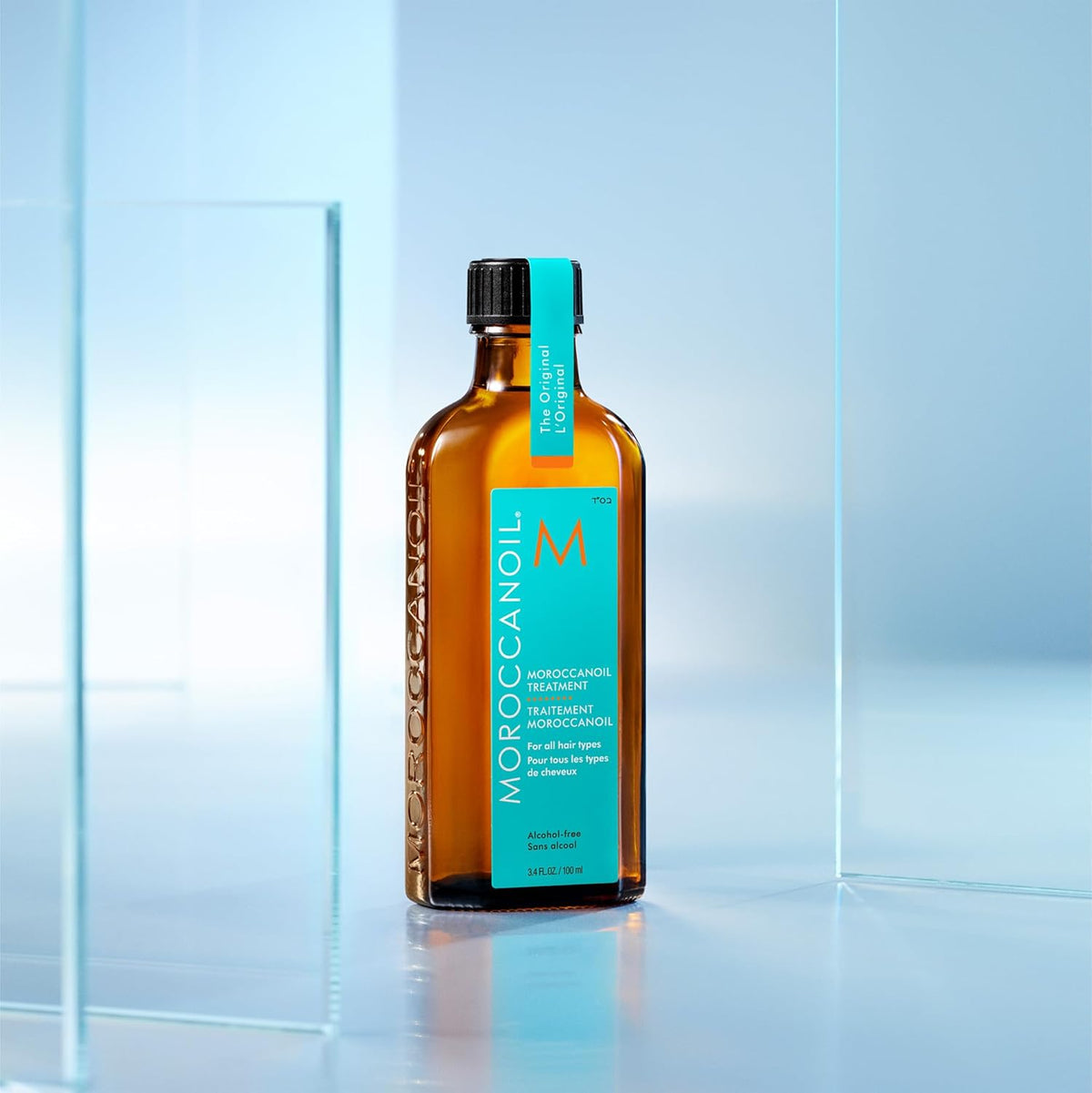 Moroccanoil Treatment Original Hair Serum with Rich Argan Hair Oil Boosts Shine For All Hair Types (100ml)