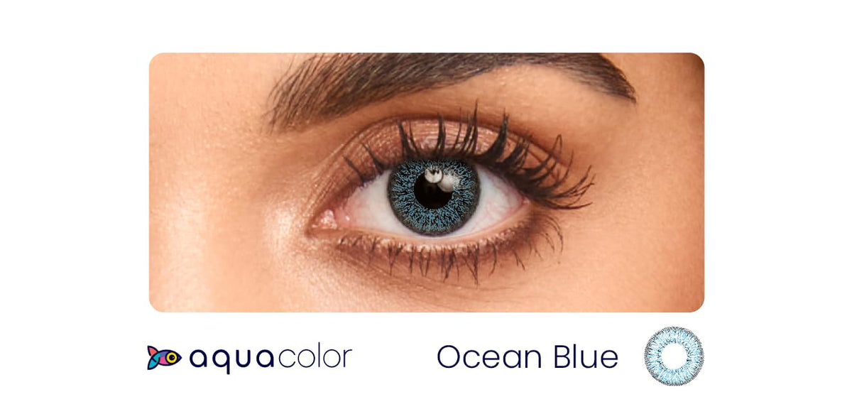 Aqualens Aquacolor Daily Disposable Zero Power Colored Lenses (10 Lens Pack)