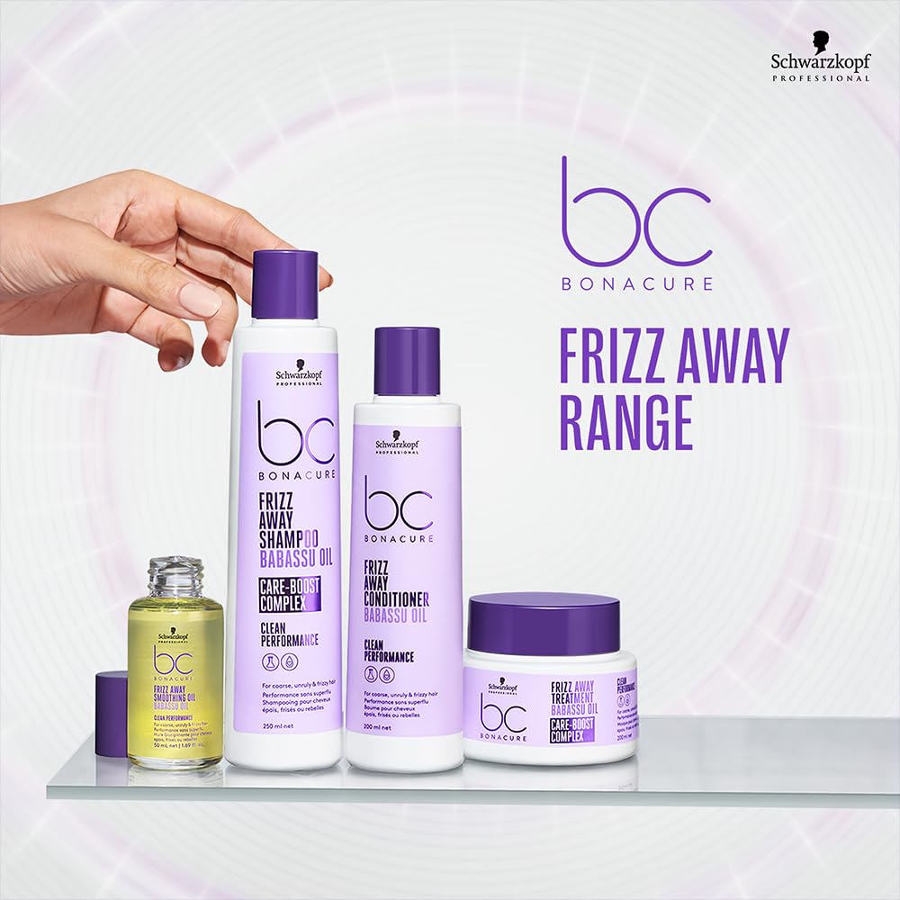 Schwarzkopf Professional BC Bonacure Frizzy Away Babassu Oil Conditioner (200ml)