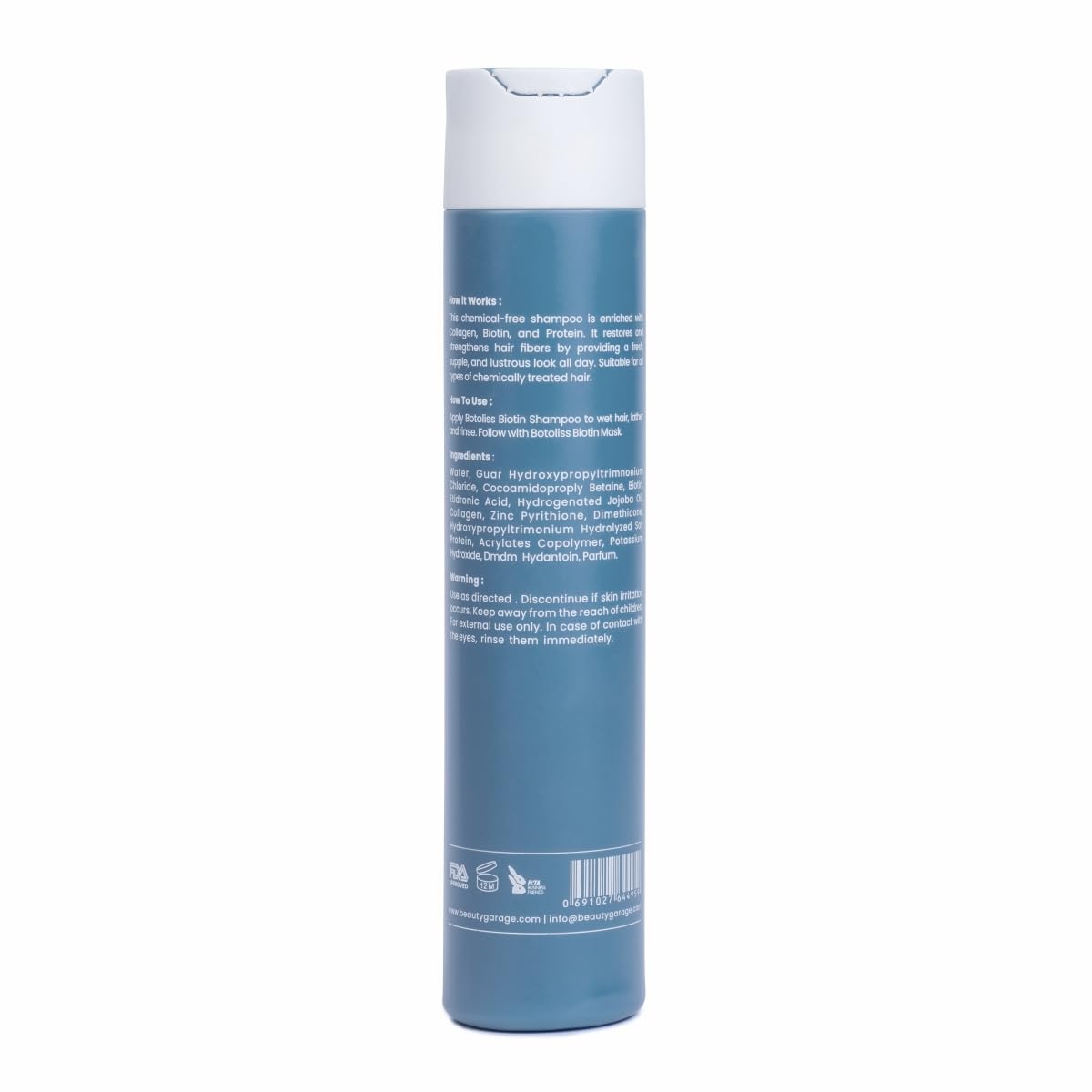 Beauty Garage Botoliss Biotin Shampoo (300ml)