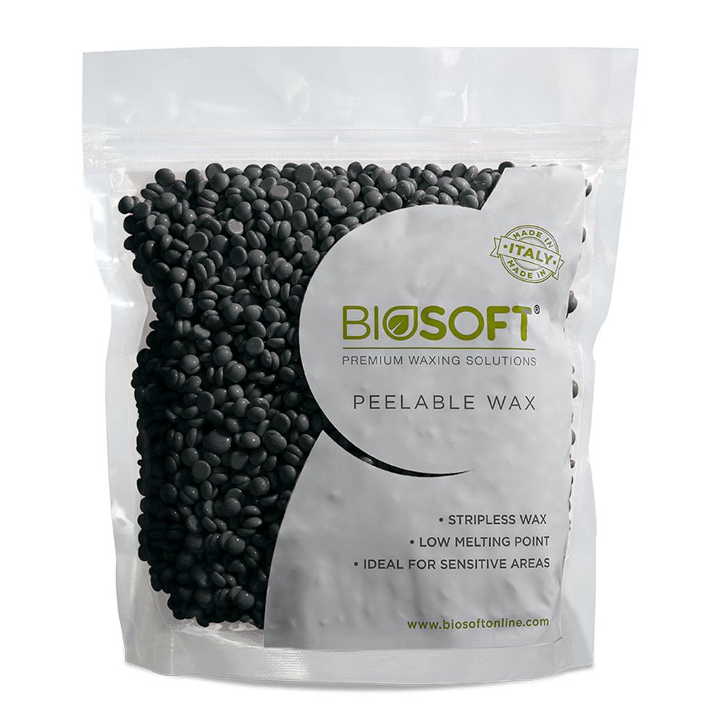 Biosoft Charcoal Peelable Wax (500gm)