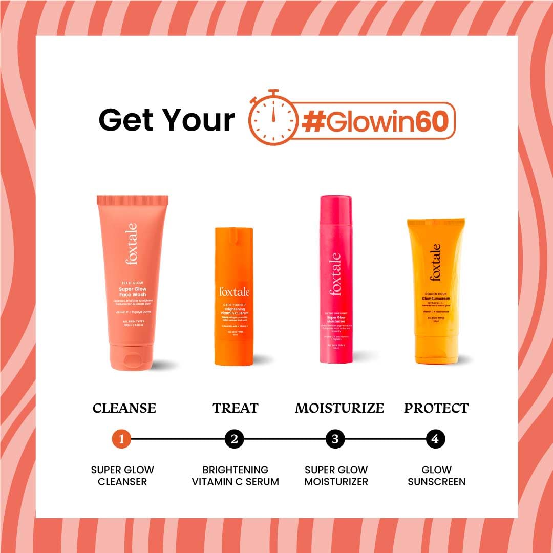 Foxtale Super Glow Face Wash Vitamin C + Papaya Enzyme