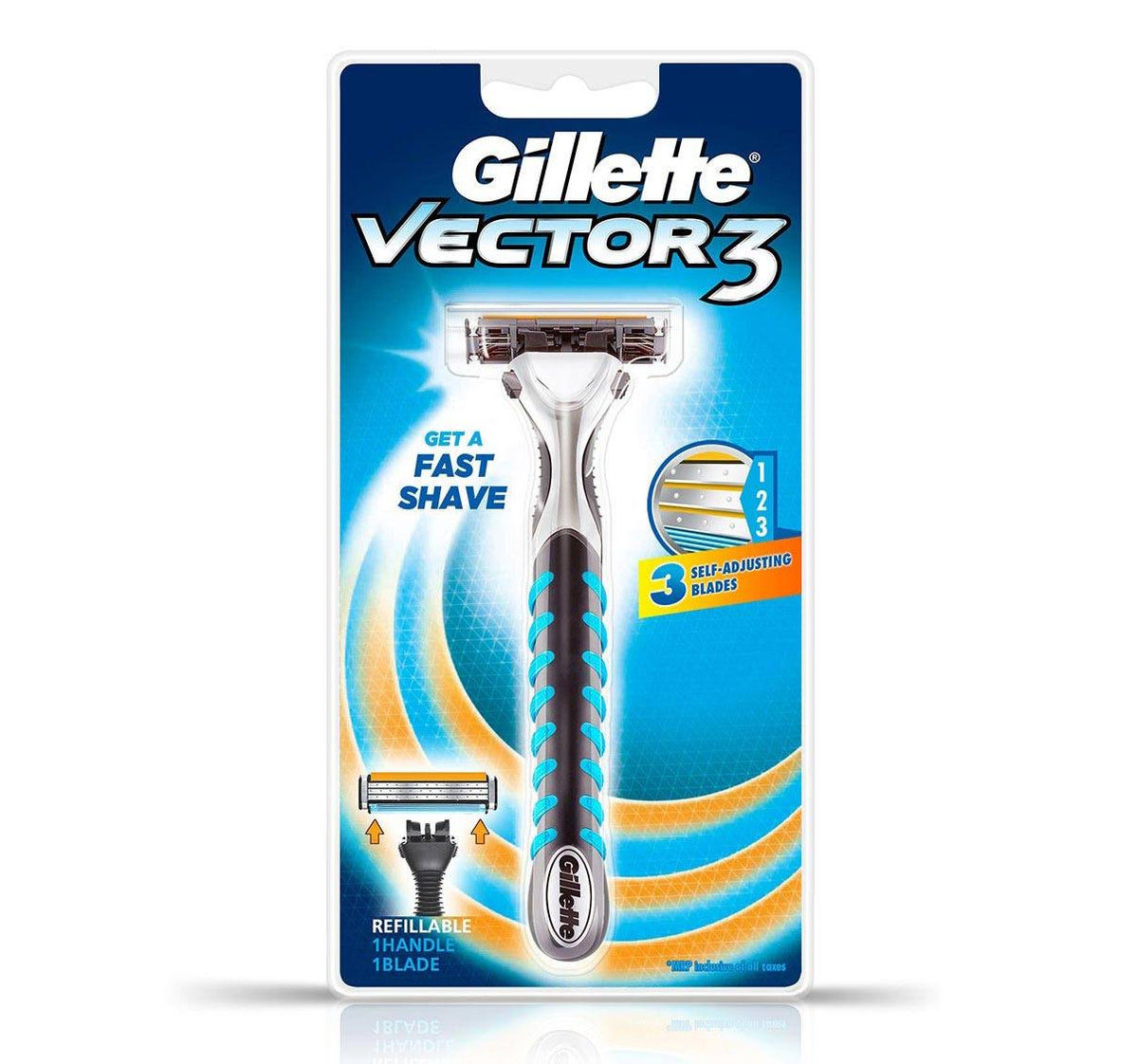 Gillette Vector 3 Razor (1Pc)