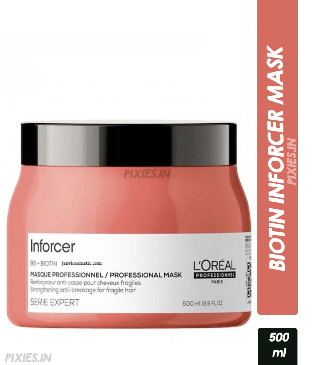 L'Oreal Professionnel Inforcer Mask for Reduced Hair Breakage With Biotin & Vitamin B6 (500ml)
