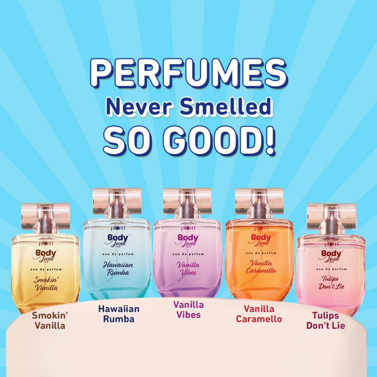 Plum BodyLovin' Hawaiian Rumba Eau De Parfum - Long Lasting Tropical Perfume (50ml)