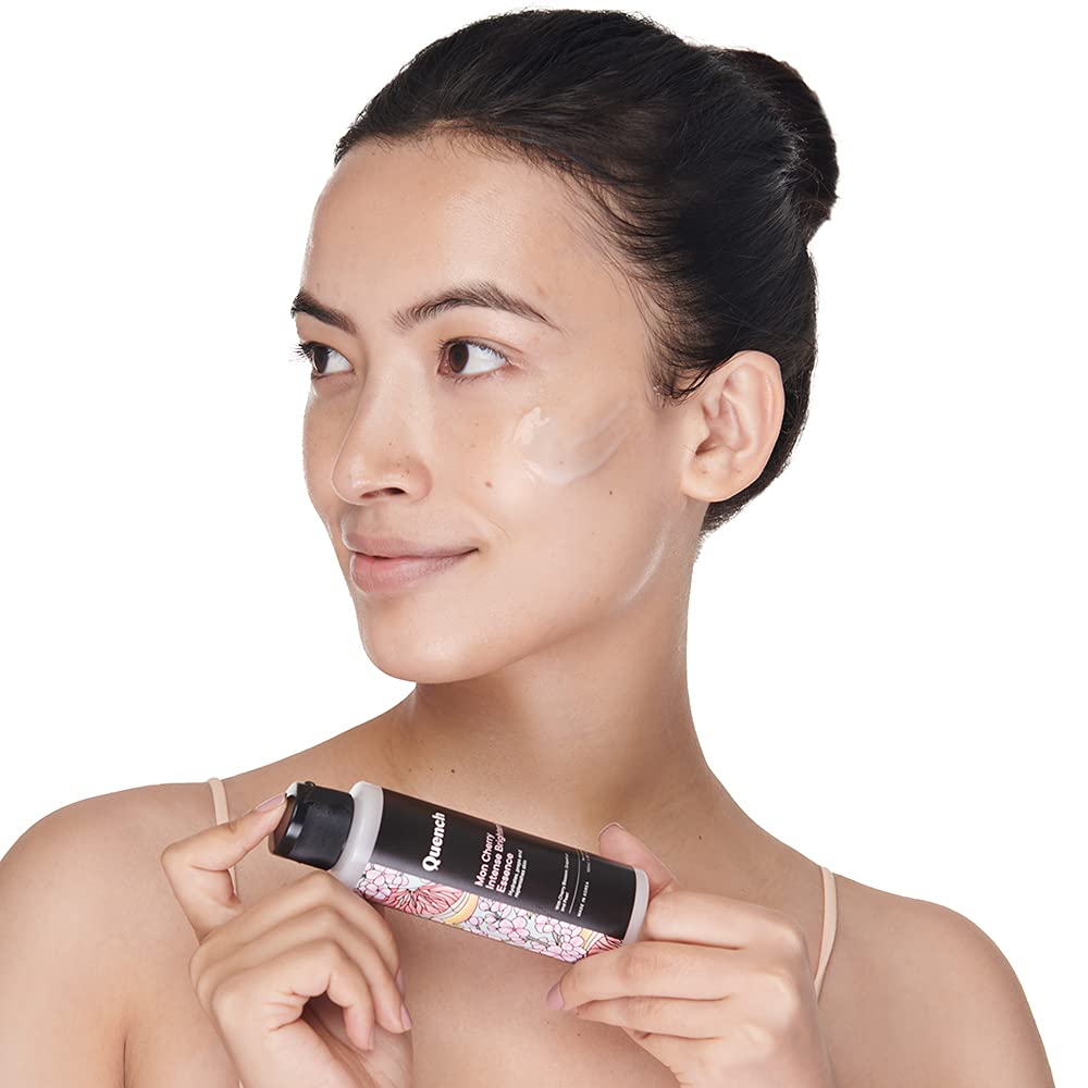 Quench Botanics Brightening Cherry Blossom Toner For Glowing & Dewy Skin With Pearl Extracts (100ml)