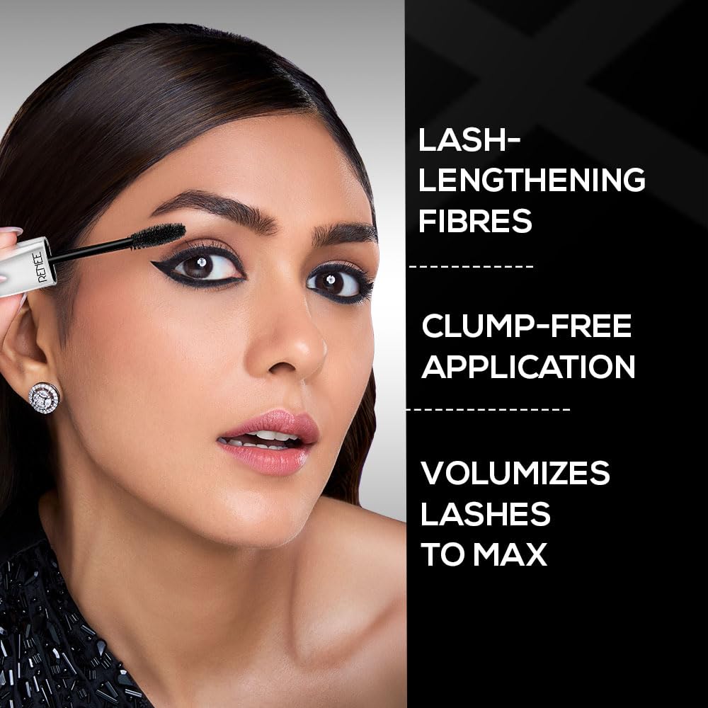 Renee Cosmetics Volumax Mascara - Black (10ml)