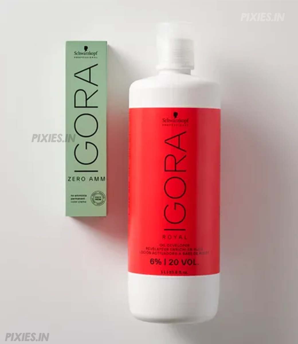 Schwarzkopf Professional Igora Zero AMM Ammonia-Free Color Cream (7-55 Medium blonde gold extra) (60ml)