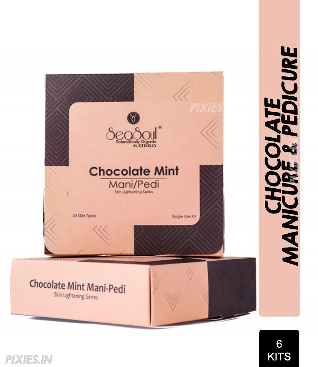 Seasoul Chocolate Mint Mani-Pedi Kit (Skin Lightening Series) (Pack of 6)