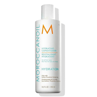Moroccanoil Hydrating Conditioner | Argan Oil, Vitamin A+E, Red Algae |Daily Use For All Hair Types (250ml)