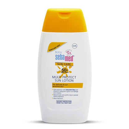 Sebamed Baby Sun care SPF 50+ Multi Protect Sun Lotion For Delicate & Sun Sensitive Skin (200ml)