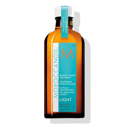 Moroccanoil Treatment Light Hair Oil|Argan Oil|Smooths, Nourishes & Boosts Shine for Fine/Light Hair (100ml)