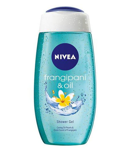 Nivea Frangipani & Oil Shower Gel Pampering Care & Refreshing Scent of Frangipani Flower (250ml)