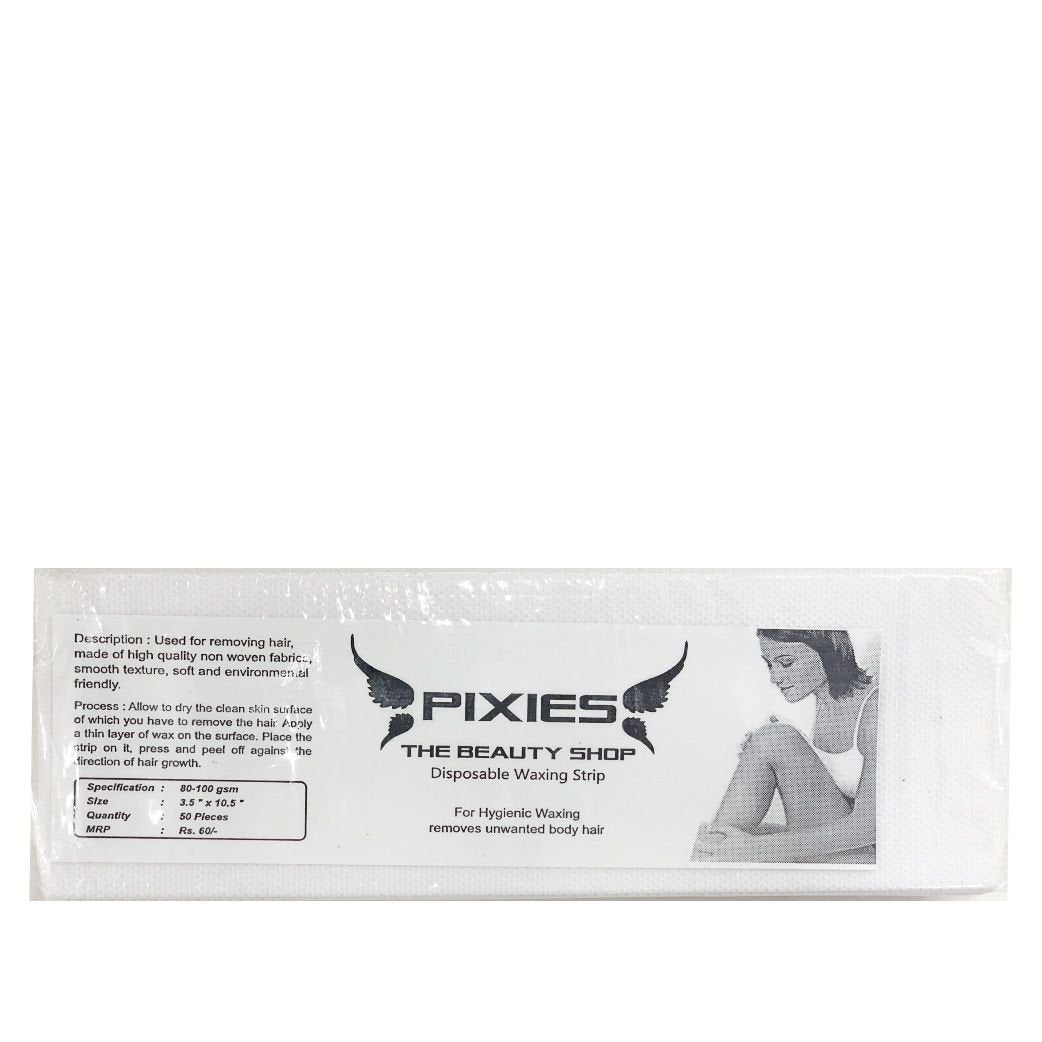 Pixies Disposable Waxing Strips - Medium (50Pcs)