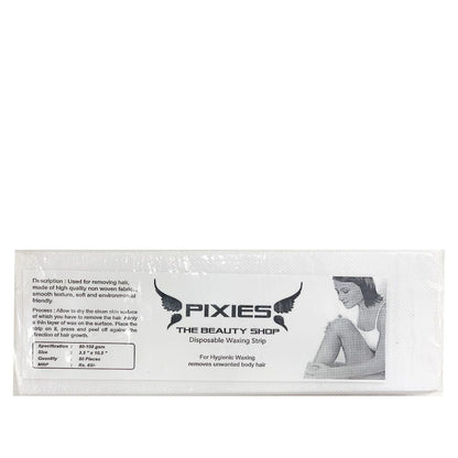 Pixies Disposable Waxing Strips - Medium (50Pcs)