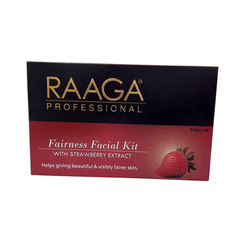 Raaga Professional Fairness Facial Kit With Strawberry Extract (43gm)