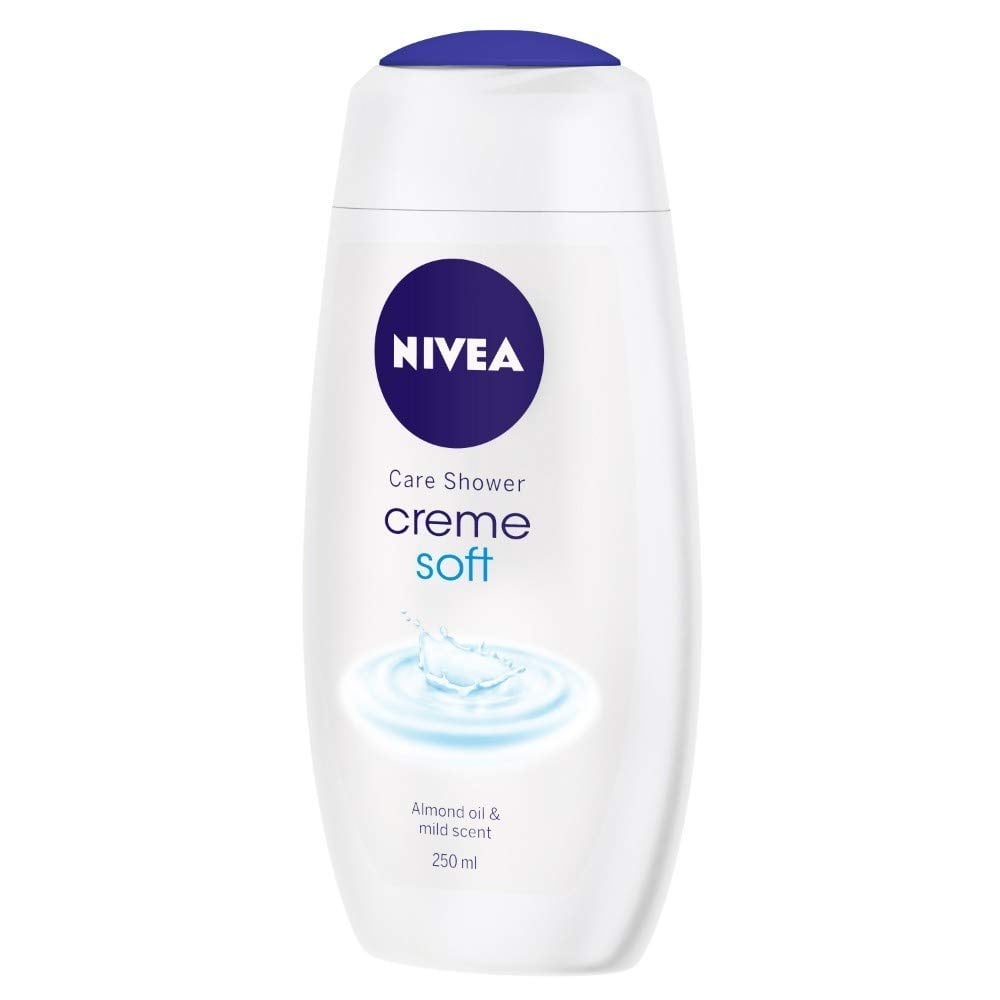 NIVEA Body Wash- Crème Soft Naturally Clean & Healthy Skin Natural Almond Oil (250ml)