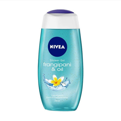 Nivea Frangipani & Oil Shower Gel Pampering Care & Refreshing Scent of Frangipani Flower (250ml)
