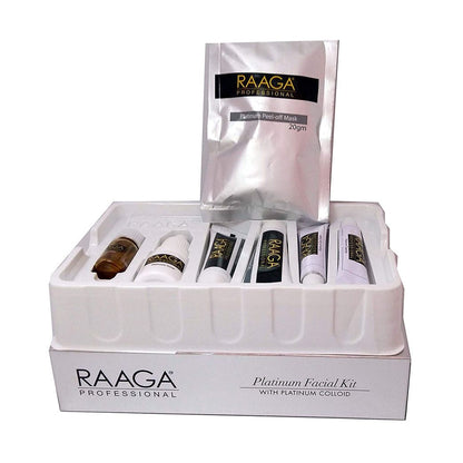 Raaga Professional Platinum Facial Kit With Platinum Colloid (43gm)