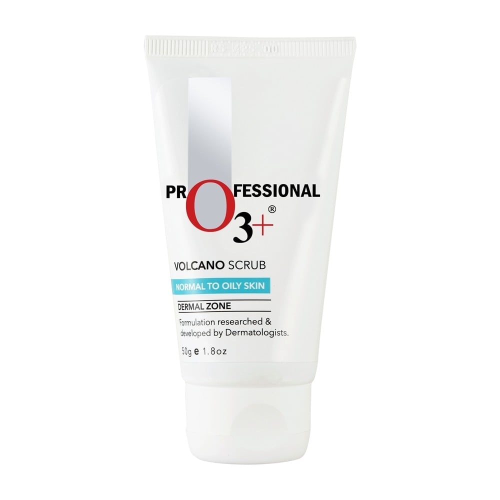 O3+ Professional Volcano Scrub Normal To Oily Skin For Blackheads & Instant Brightening (50gm)