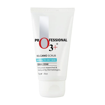 O3+ Professional Volcano Scrub Normal To Oily Skin For Blackheads & Instant Brightening (50gm)