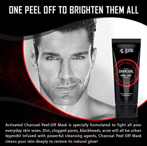 Beardo Activated Charcoal Peel Off Mask (100gm)