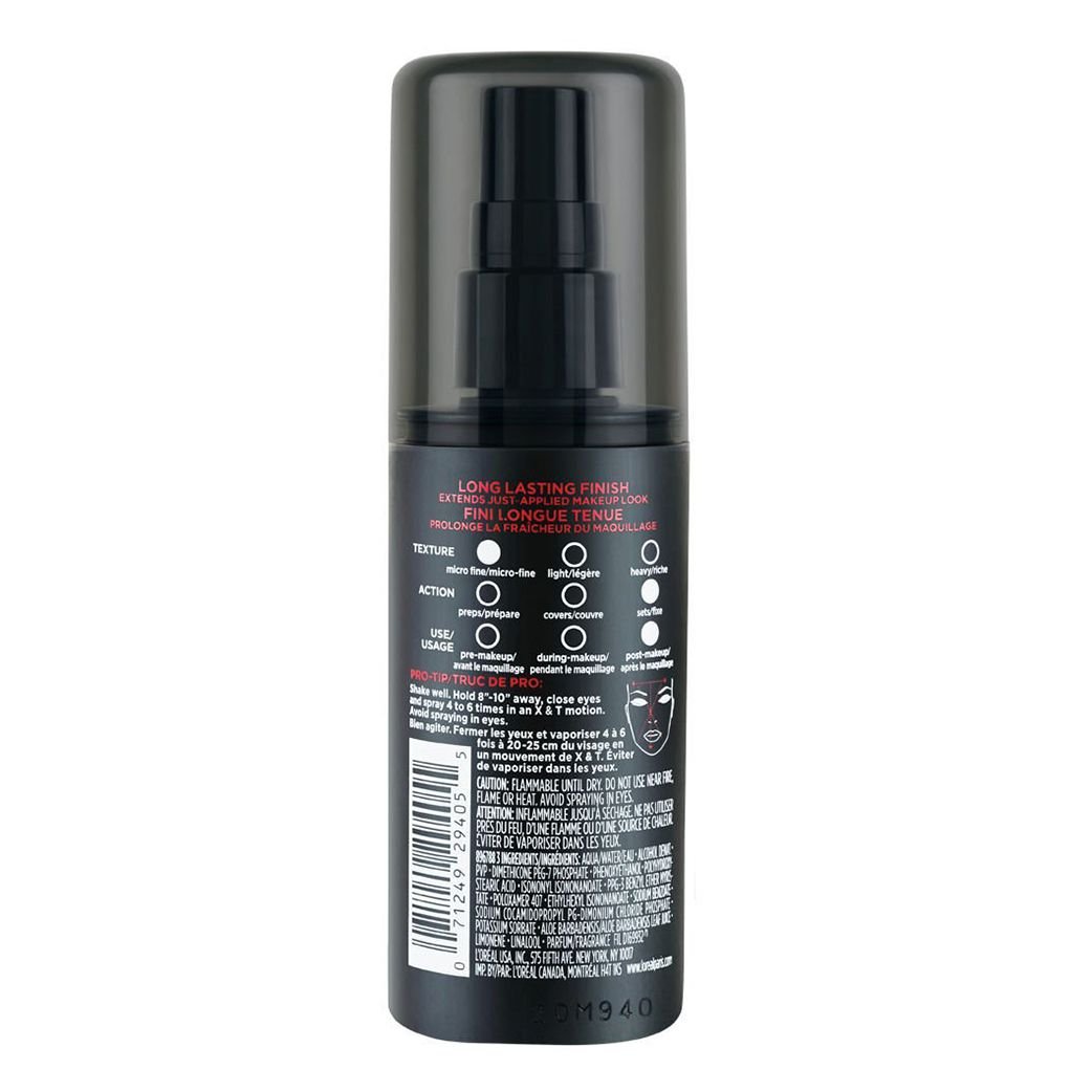 L'Oreal Paris Infallible Pro-Spray & Set Makeup Extender (100ml)