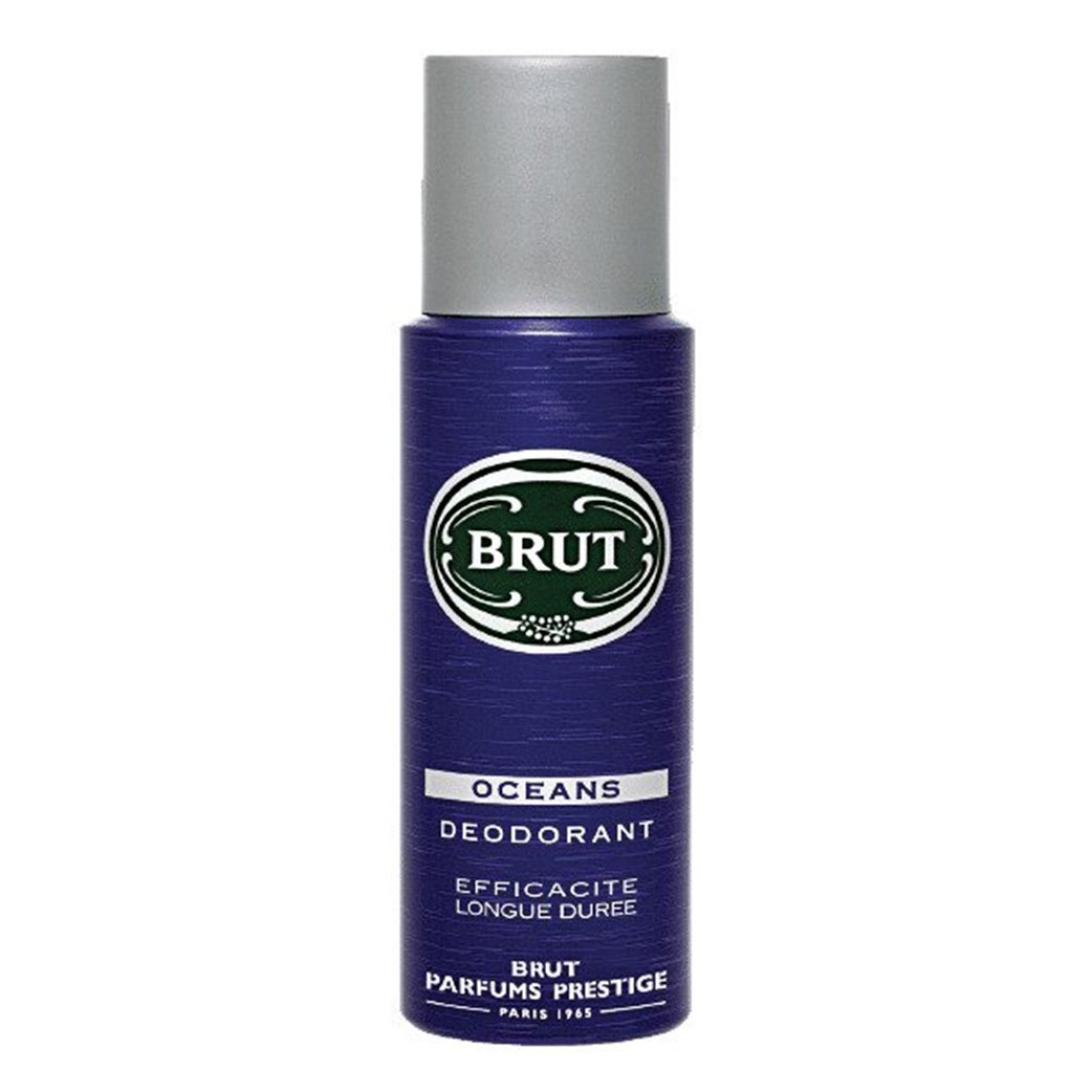Brut Deodorant Body Spray for Men - Oceans (200ml)