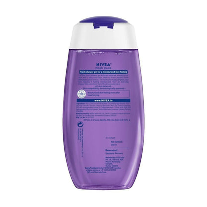 NIVEA Body Wash, Fresh Powerfruit Shower Gel, with Antioxidants & Blueberry Scent (250ml)
