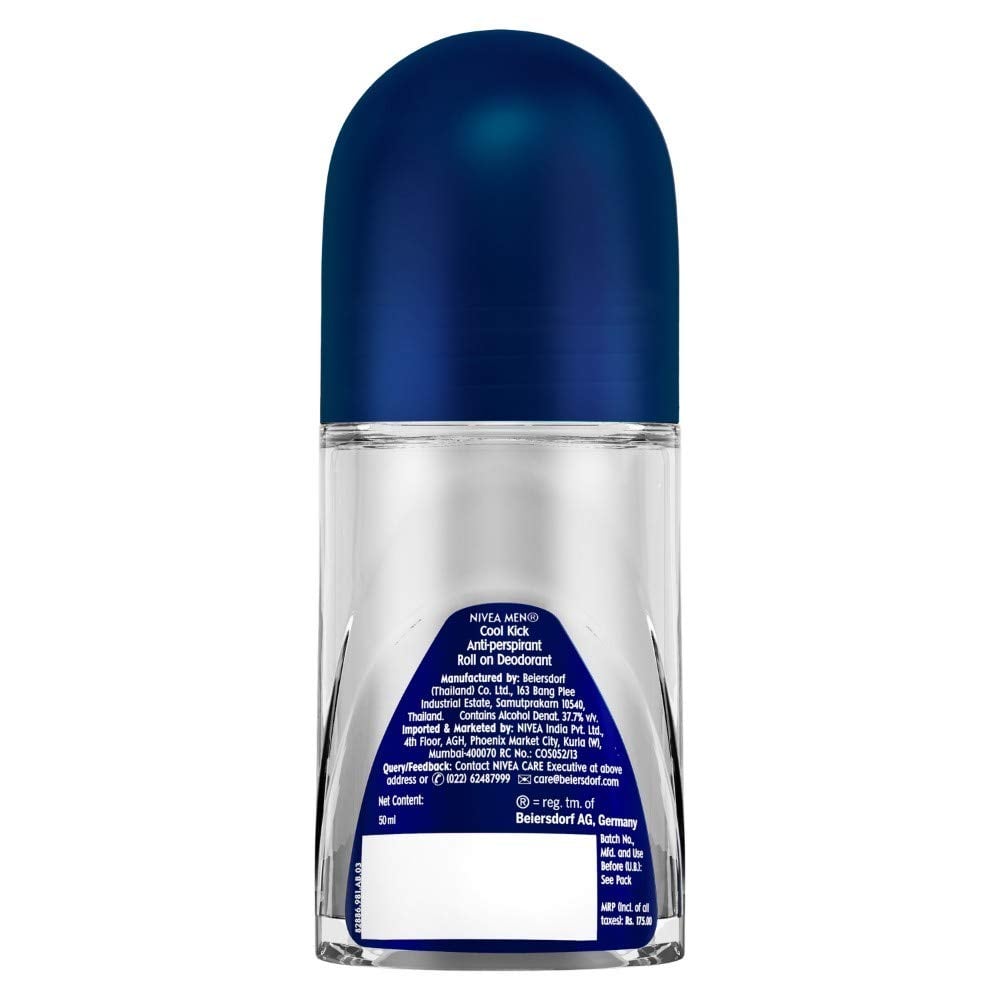 Nivea Men Cool Kick Roll On (50ml)